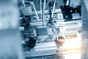 IP67防水開閉検知センサの用途例_半導体製造現場のイメージ画像