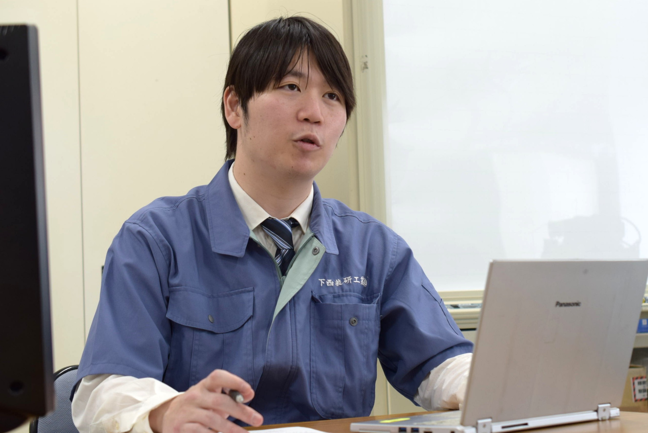 打ち合わせのようす①