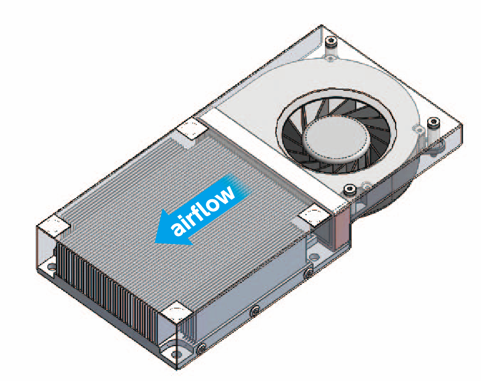 ヒートシンクモジュールの画像