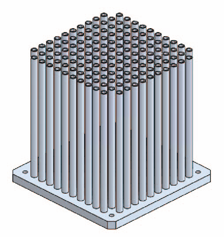 自然空冷ヒートシンクの画像