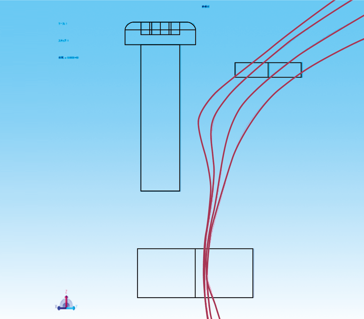 センサ用途の解析事例①における結果の画像